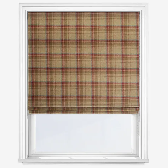 Moon Heritage Scarlet Roman Blind