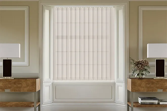 Amber Antique - Textured Vertical Blind