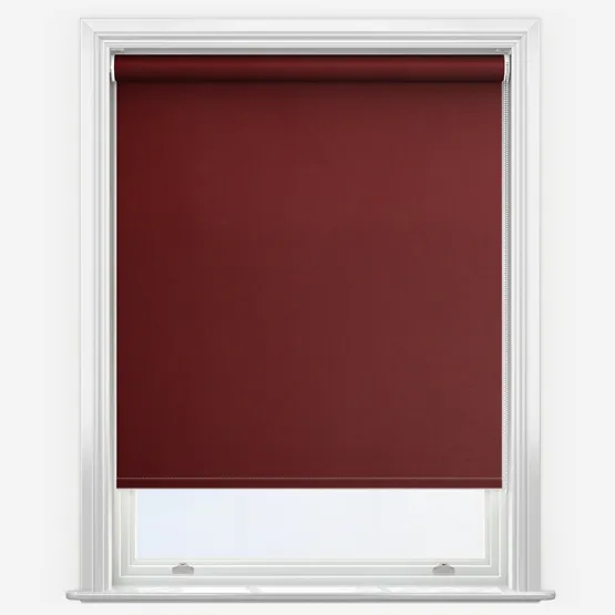 Optima Blackout Merlot Red Roller Blind