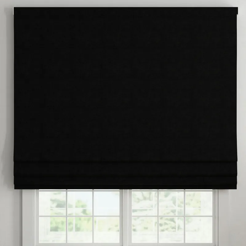 Ante Decor Altro Made To Measure Roman Blind Black