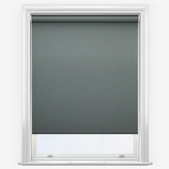 Spectrum Blackout Charcoal Roller Blind