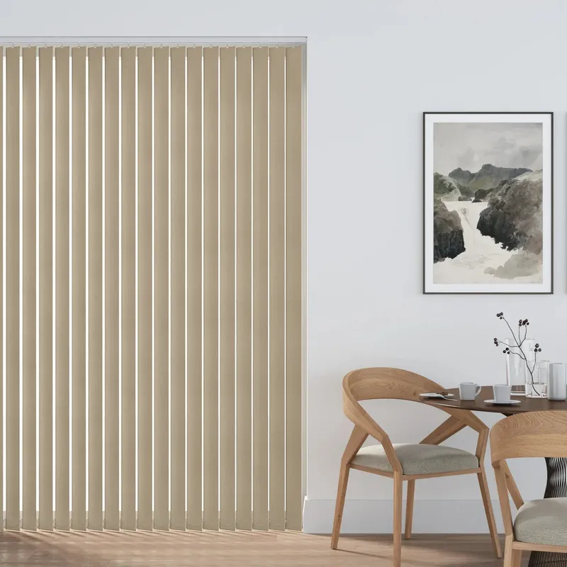 Cairo Blackout Beige Vertical Blind
