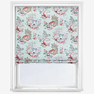 Cath Kidston Magical Kingdom Mint Roman Blind