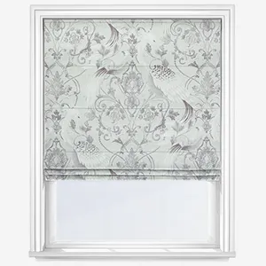 Laura Ashley Tregaron Silver Roman Blind