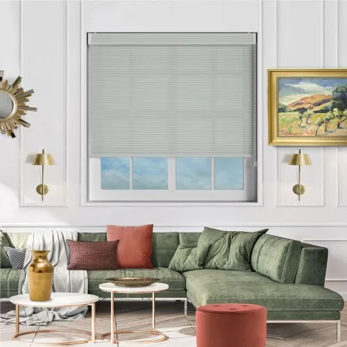 Twill Platinum Pelmet Roller Blind