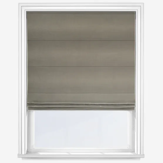 Tesoro Pewter Roman Blind