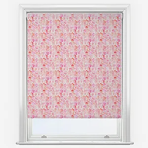 Sonova Studio Mosaic Coral Pink Roller Blind