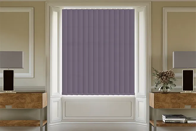 Eco Purple Heather - Vertical Blind