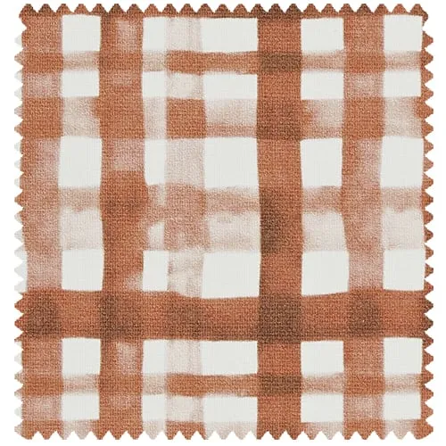 Gingham Ruby Light Filtering Vertical Blinds