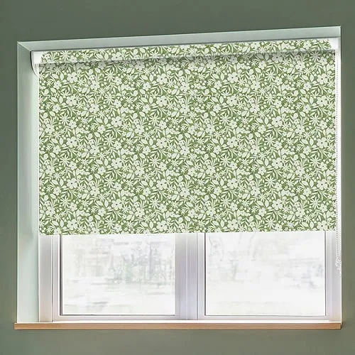 Maeve Green Grip Fit Roller Blinds