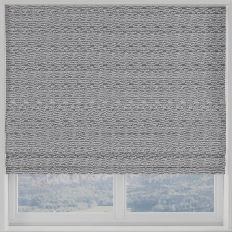 Manhattan Made To Measure Roman Blind Wedgewood
