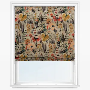 Zebedee Toffee Roman Blind