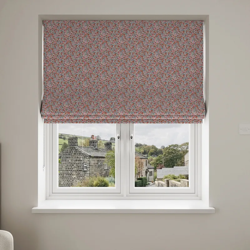Laura Ashley Loveston Crimson Blinds Uk