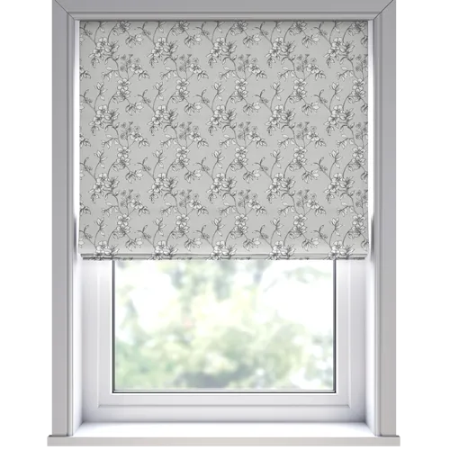 Flores Shadow Deluxe Roman Blinds