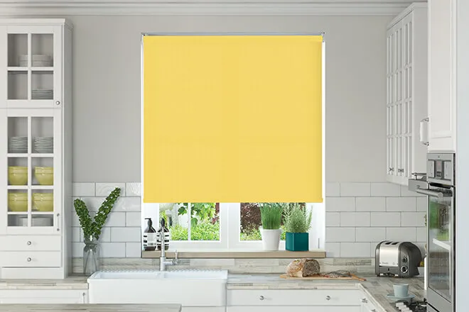Eco Yellow - Roller Blind