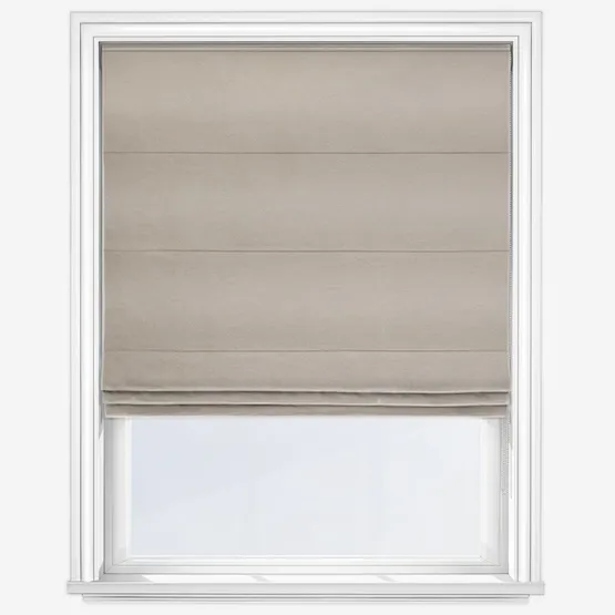 Bordeaux Putty Roman Blind