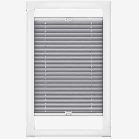 Dresden Dove Grey Perfect Fit Pleated Blind