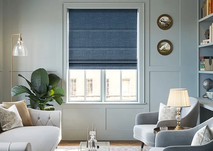 Jakarta Blue Agate - Roman Blind