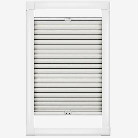 Luna Bone Perfect Fit Pleated Blind