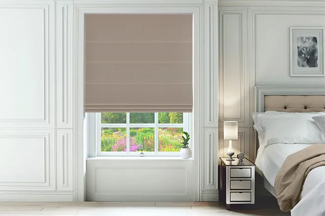 Omni Putty - Velvet Twist Fit No Drill Roman Blind