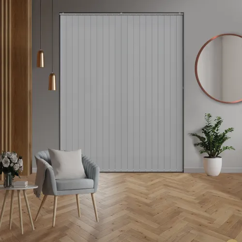 Origin Stratus Grey Vertical Blind