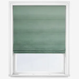 Verona Sea Green Roman Blind