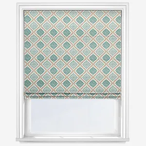 Napoli Sea Green Roman Blind