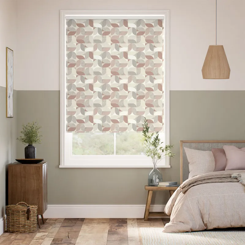 Reno Blush Roller Blind