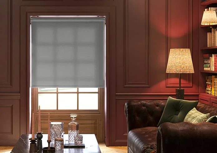 Amalfi Stormcloud Grey - Roller Blind