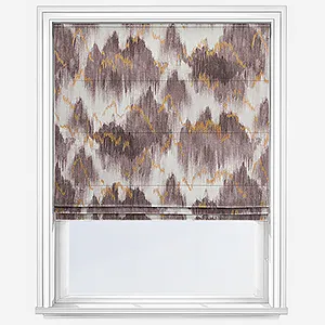 Camengo Nyx Purple Roman Blind