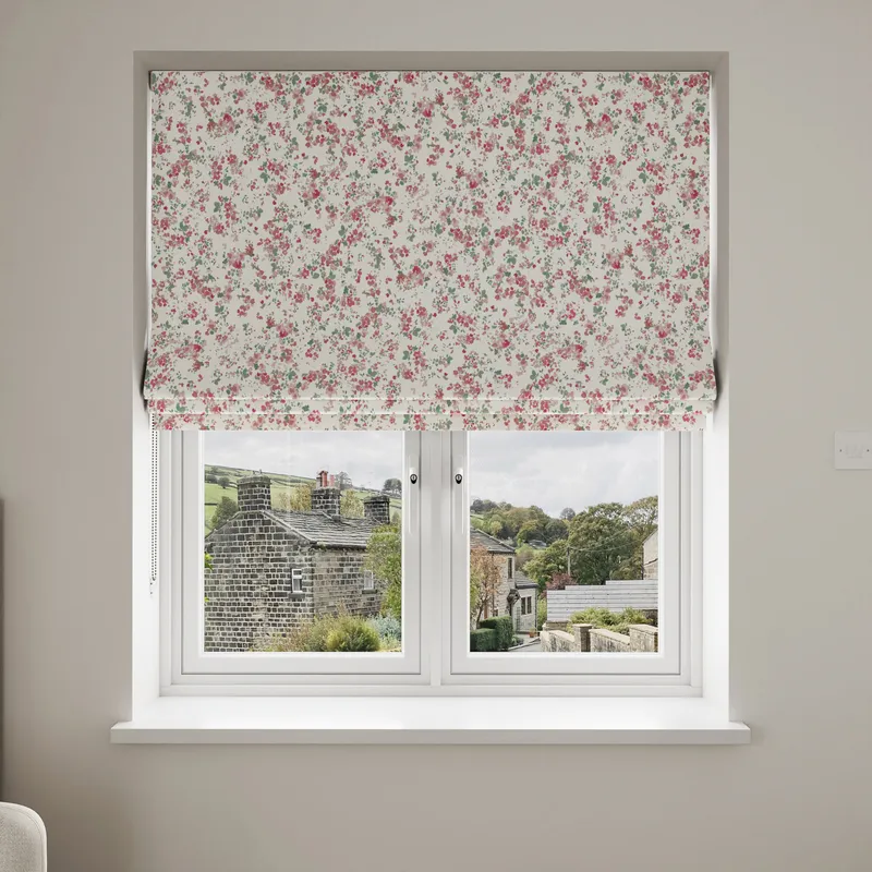 Laura Ashley Blossoms Blush Blinds Uk