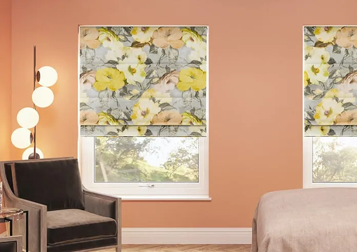 Rosa Mirage - Roman Blind