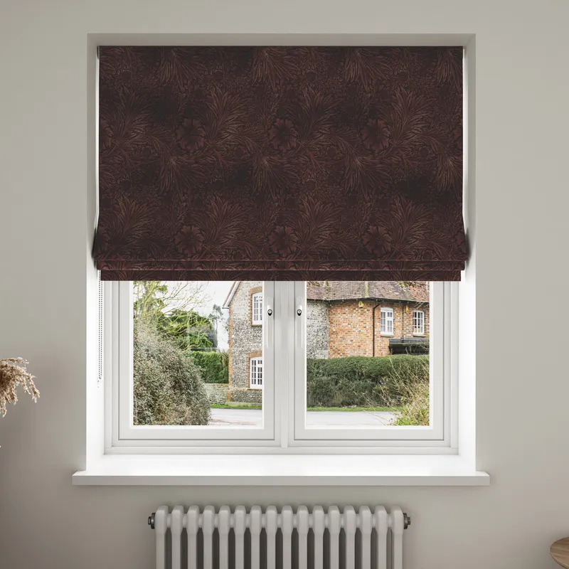 William Morris At Home Marigold Velvet Berry Blinds Uk