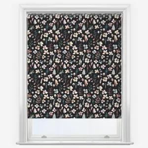 Sonova Studio Flores Midnight Slate Roller Blind