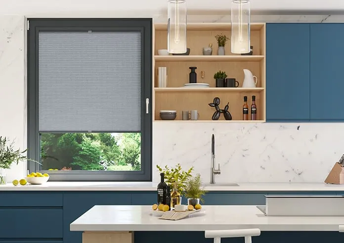 Striation Silver - Perfect Fit Blind