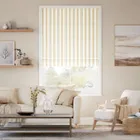 Valley Stripe Clouds & Sunshine Roman Blind