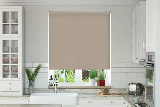 Nevada Tan - Moisture Resistant Roller Blind
