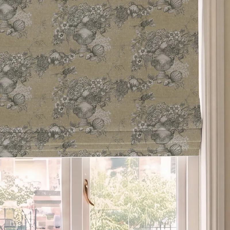 House Llewelyn-bowen Vacannes Made To Measure Roman Blind Terracotta
