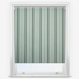 Emily Bond Cornish Stripe Fern Roller Blind