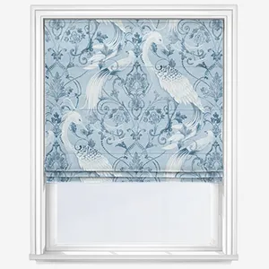 Laura Ashley Tregaron Midnight Blue Roman Blind