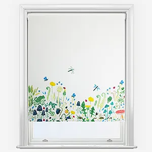 Wee Blue Bell Garden Explorer Panel Spring Roller Blind