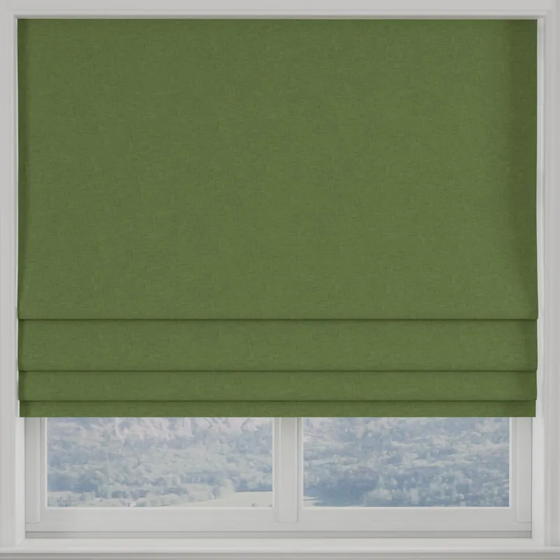 Kansai Plain Made To Measure Roman Blind Grass