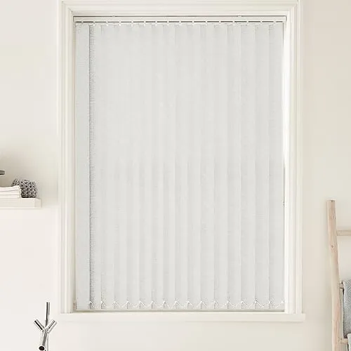 Reflection Fr Ecru (Moisture Resistant) Bathroom Vertical Blinds