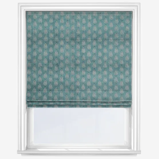 Indo Petrol Roman Blind