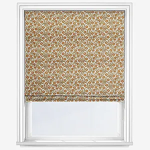 Meadowbrook Burnt Sienna Roman Blind