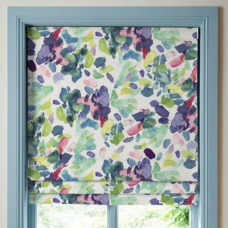 Bluebellgray Palette Made To Measure Roman Blind Spring