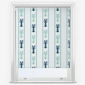 Sonova Studio Lobster Jam Ocean Blue Roller Blind