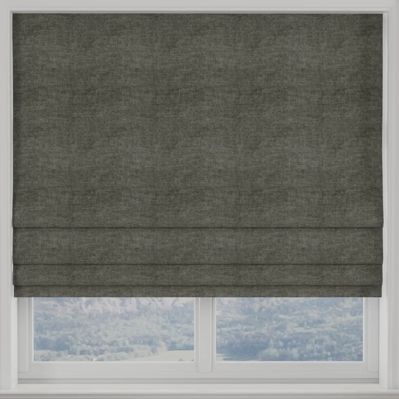Luxuria Made To Measure Roman Blind Iron