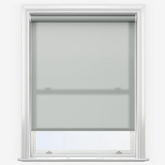 Deluxe Plain Dove Grey Roller Blind