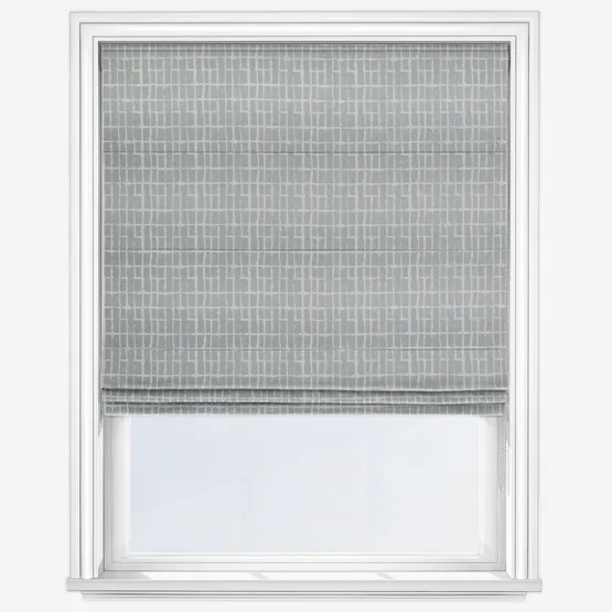 Lee White Roman Blind